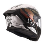 Kaciga LS2 Full Face FF820 RAPID III BOHO belo crno roza - Slika 5
