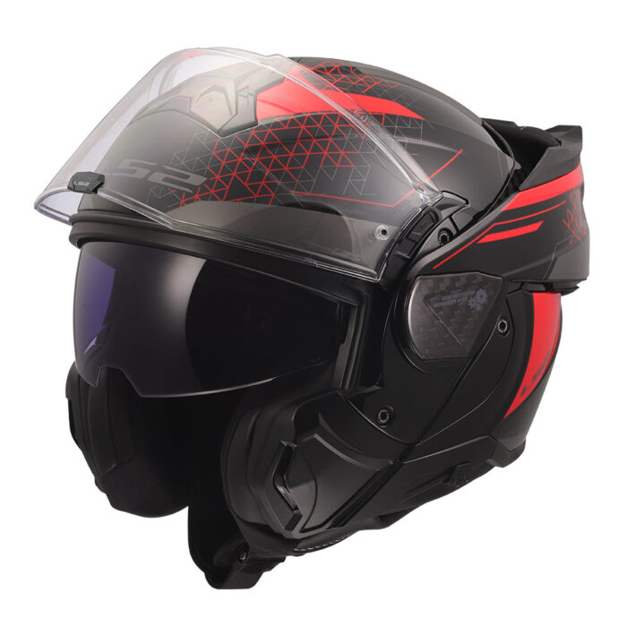 Kaciga LS2 Flip Up FF910 ADVANT II ASTRAL crvena - Slika 9
