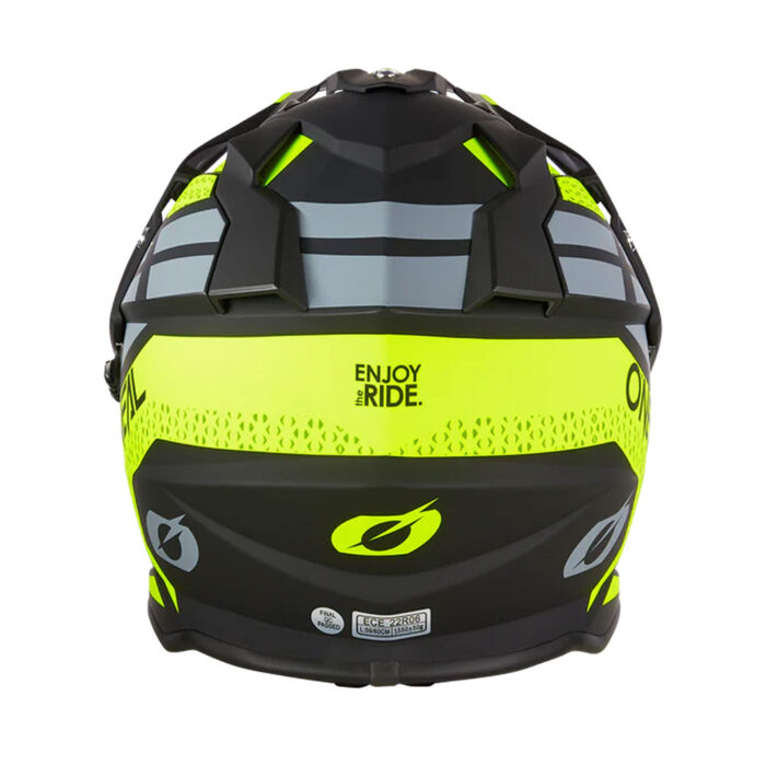 Kaciga ONEAL Enduro SIERRA žuto crno siva - Slika 5