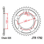 Lančanik zadnji  JTR210-50 (520)50 zuba - Slika 5