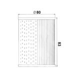 Filter ulja HF126 Hiflo - Slika 2