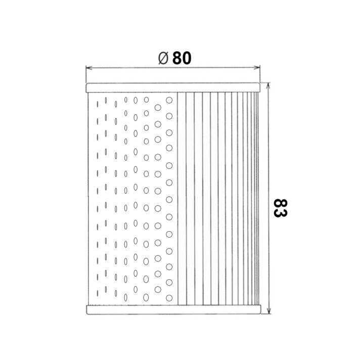 Filter ulja HF126 Hiflo - Slika 2