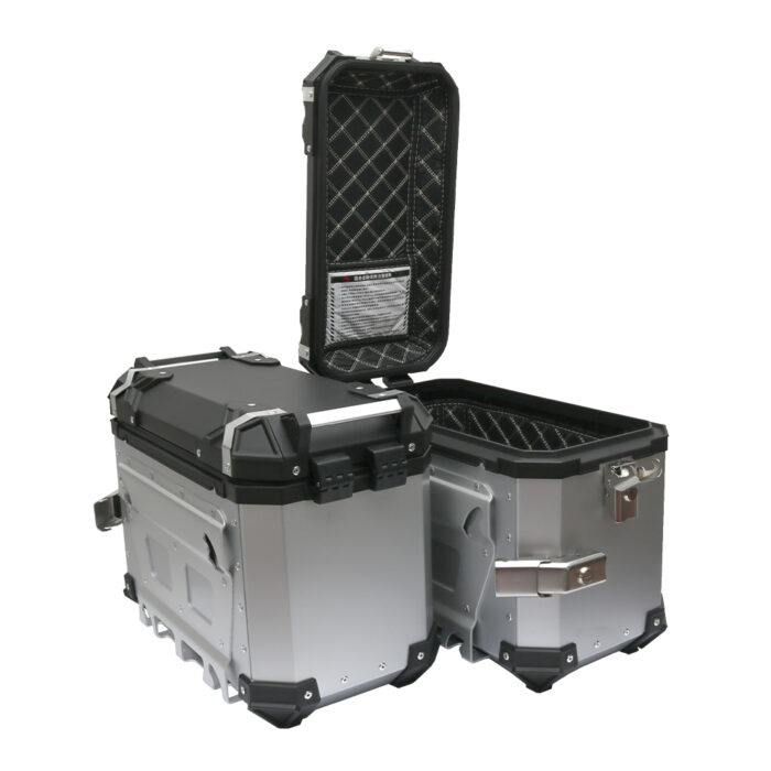 Bočni koferi X-LAND ALU sivi 38L+38L - Slika 2