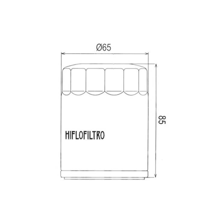 Filter ulja HF198 Hiflo - Slika 2