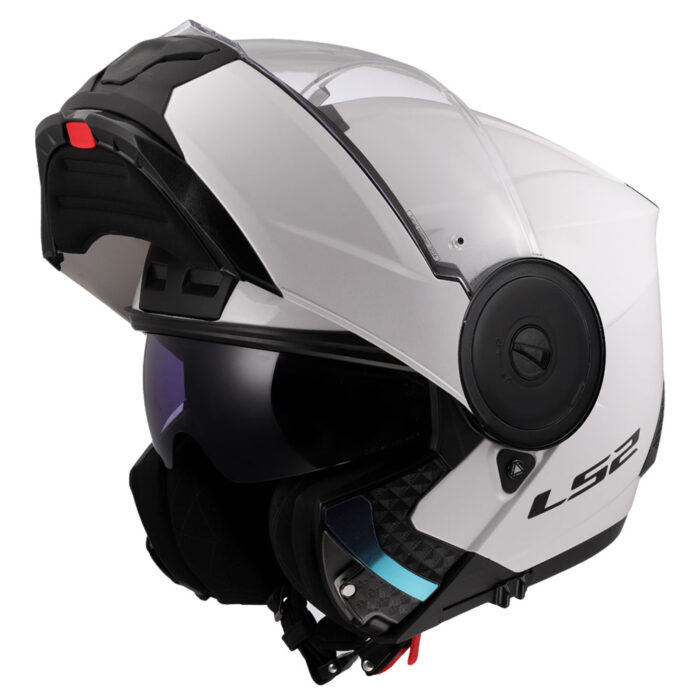 Kaciga LS2 Flip Up FF902 SCOPE II SOLID bela - Slika 8