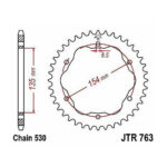 Lančanik zadnji JT JTR763-40 (530) 40 zuba