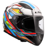 Kaciga LS2 Full Face FF353 RAPID II XDRON belo narandžasta - Slika 7