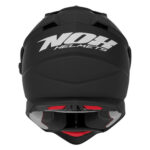 Kaciga NOX Enduro sa vizirom N312 TRAIL mat crna - Slika 3