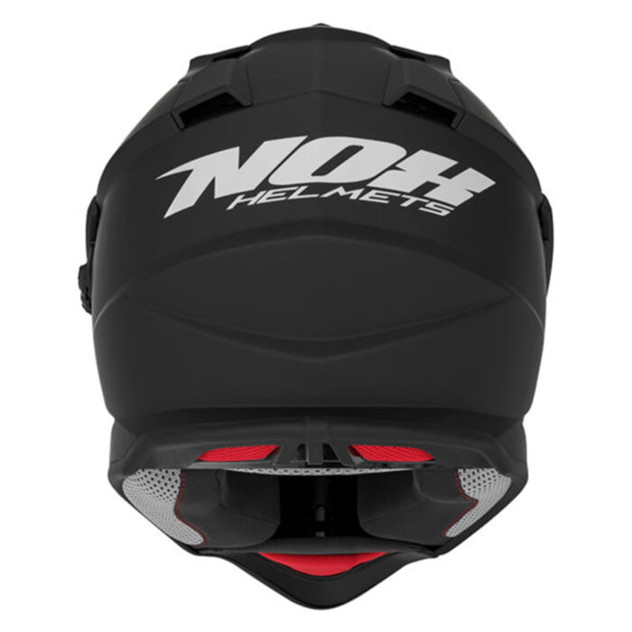 Kaciga NOX Enduro sa vizirom N312 TRAIL mat crna - Slika 3