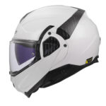 Kaciga LS2 Flip Up FF910 ADVANT II SOLID bela - Slika 2
