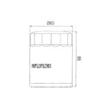 Filter ulja HF196 Hiflo - Slika 2
