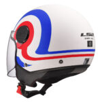 Kaciga LS2 Jet OF558 SPHERE LUX II URBY belo plavo crvena - Slika 3