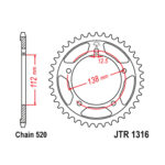 Lančanik zadnji JT  JTR1316-39 (520) 39 zuba