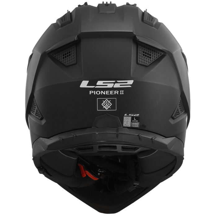 Kaciga LS2 Enduro MX702 PIONEER II mat crna - Slika 3