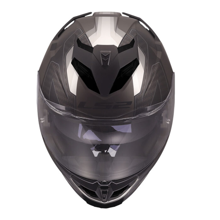 Kaciga LS2 Full Face FF818 STORM III SPORTY crno siva - Slika 8