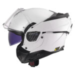 Kaciga LS2 Flip Up FF910 ADVANT II SOLID bela - Slika 8