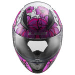 Kaciga LS2 Full Face FF353 RAPID II POPPIES roza - Slika 6