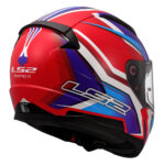 Kaciga LS2 Full Face FF353 RAPID II FLITZ belo plavo crvena - Slika 5