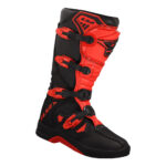 Motocross čizme LS2 RAPTOR muške crno crvene - Slika 7