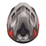 Kaciga LS2 Full Face FF817 CHALLENGER II VIPER sivo crvena - Slika 9