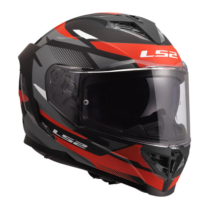 Kaciga LS2 Full Face FF818 STORM III KOMAI crno crvena - Slika 7