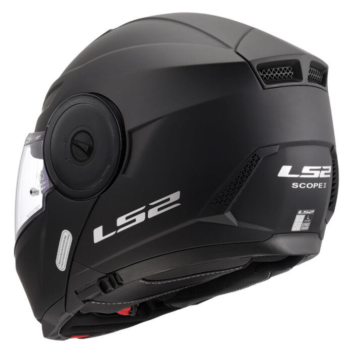 Kaciga LS2 Flip Up FF902 SCOPE II mat crna - Slika 4