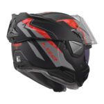 Kaciga LS2 Flip Up FF910 ADVANT II GLIDE crno sivo crvena - Slika 7