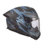 Kaciga LS2 Full Face FF820 RAPID III XTREM crno plava - Slika 6