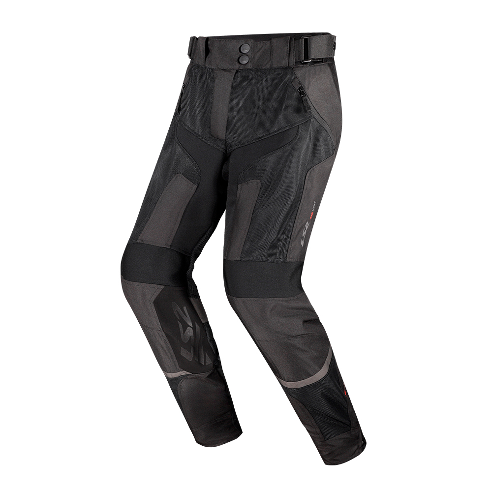 53d333c7-6641-4638-afc4-1a22678d5c04.jpg Pantalone LS2 COMO AIR muške crno tamno sive - Slika 1