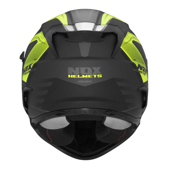 Kaciga NOX Full Face sa naočarima N304 S CARVER MATT BLACK YELLOW - Slika 3
