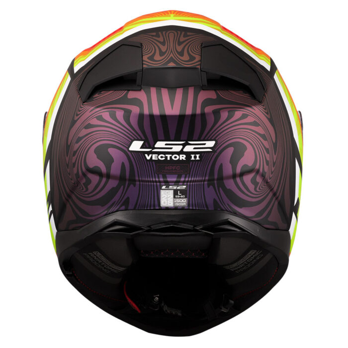 Kaciga LS2 Full Face FF811 VECTOR II FREEDOM crno šarena - Slika 4