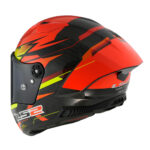 Kaciga LS2 Full Face FF805 THUNDER CARBON GP AERO FIRE crveno crna - Slika 3