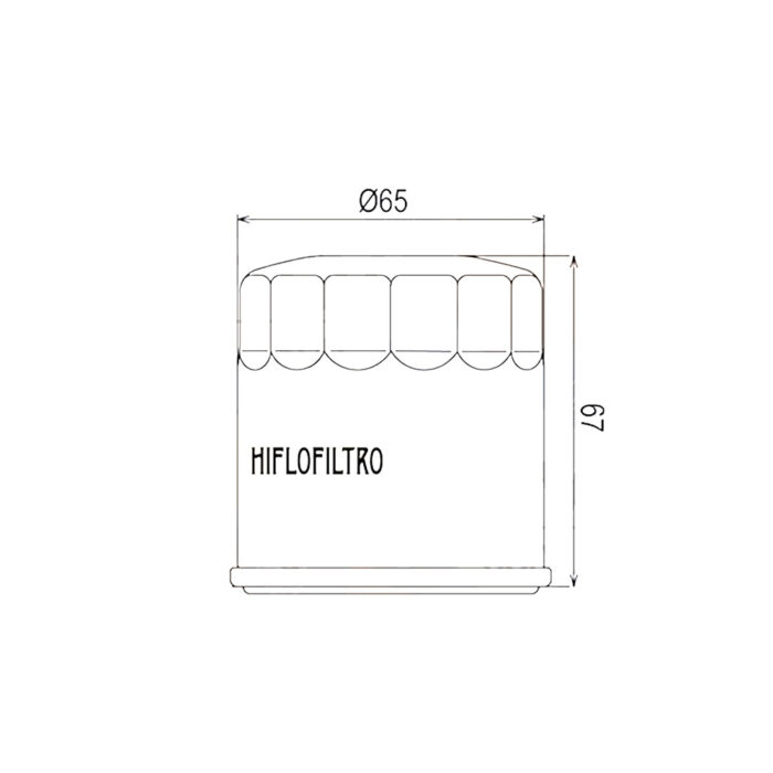 Filter ulja HF199 Hiflo - Slika 2