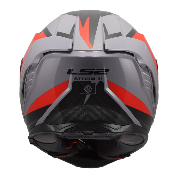 Kaciga LS2 Full Face FF818 STORM III DYNAMO sivo crvena - Slika 4