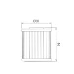 Filter ulja HF207 Hiflo - Slika 2