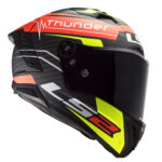 Kaciga LS2 Full Face FF805 THUNDER CARBON ATTACK crveno žuta - Slika 5