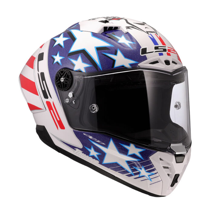 Kaciga LS2 Full Face FF805 THUNDER CARBON GP AERO REPLICA BAZ crveno belo plava - Slika 7