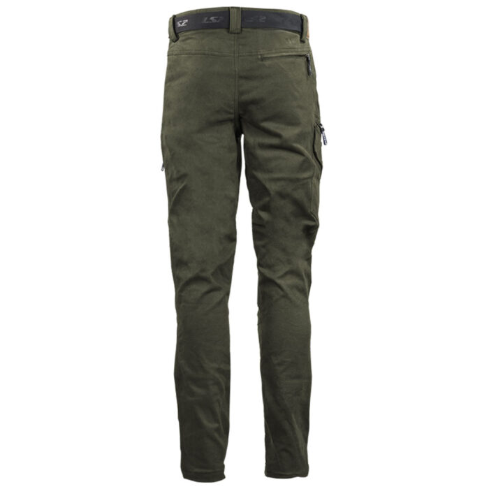 Pantalone LS2 STRAIGHT muške maslinasto zelene - Slika 2