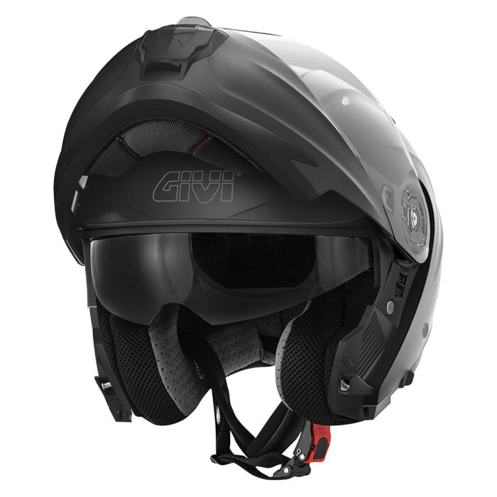 Kaciga GIVI Flip Up X27 mat crna sa naočarima - Slika 2