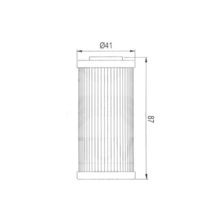 Filter ulja HF611 Hiflo - Slika 2