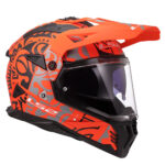 Kaciga LS2 Enduro MX702 PIONEER II RANGI mat narandžasta - Slika 7