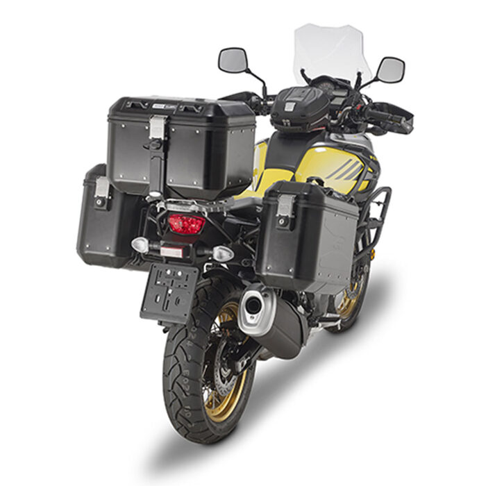 Centralni kofer GIVI TREKKER DOLOMITI DLM46B ALU crni Monokey 46L - Slika 2