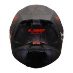 Kaciga LS2 Full Face FF820 RAPID III KAIJU II crno crvena - Slika 4