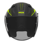 Kaciga NOX Jet N130 MYST mat crno žuta - Slika 2