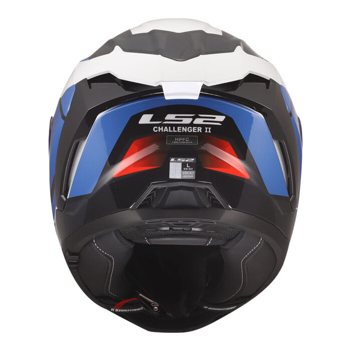 Kaciga LS2 Full Face FF817 CHALLENGER II VIPER belo plavo crvena - Slika 4