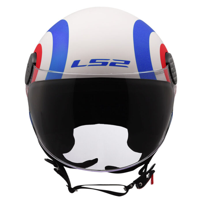 Kaciga LS2 Jet OF558 SPHERE LUX II URBY belo plavo crvena - Slika 8