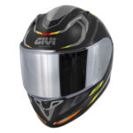 Kaciga LS2 Full Face FF805 THUNDER CARBON SPACE sivo žuta - Slika 8