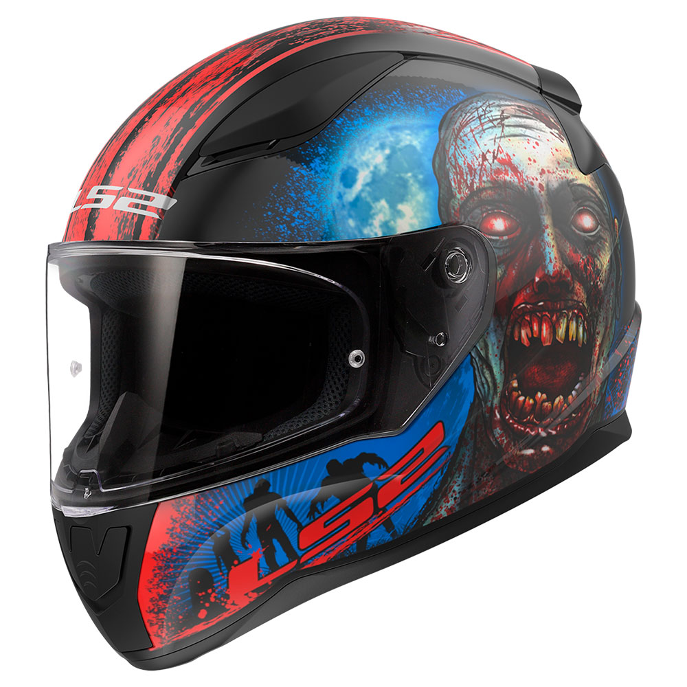 5f174fef-9407-4f07-8014-225331e1c0ae.jpg Kaciga LS2 Full Face FF353 RAPID II ZOMBIE crno crvena - Slika 1
