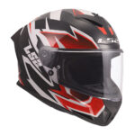 Kaciga LS2 Full Face FF820 RAPID III XTREM belo crno crvena - Slika 7