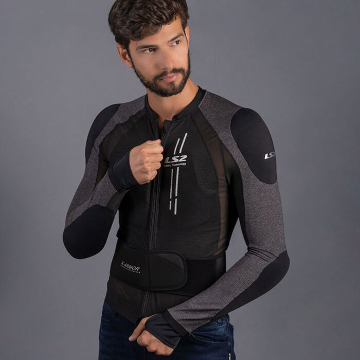 Jakna LS2 X-ARMOR muška crna - Slika 3